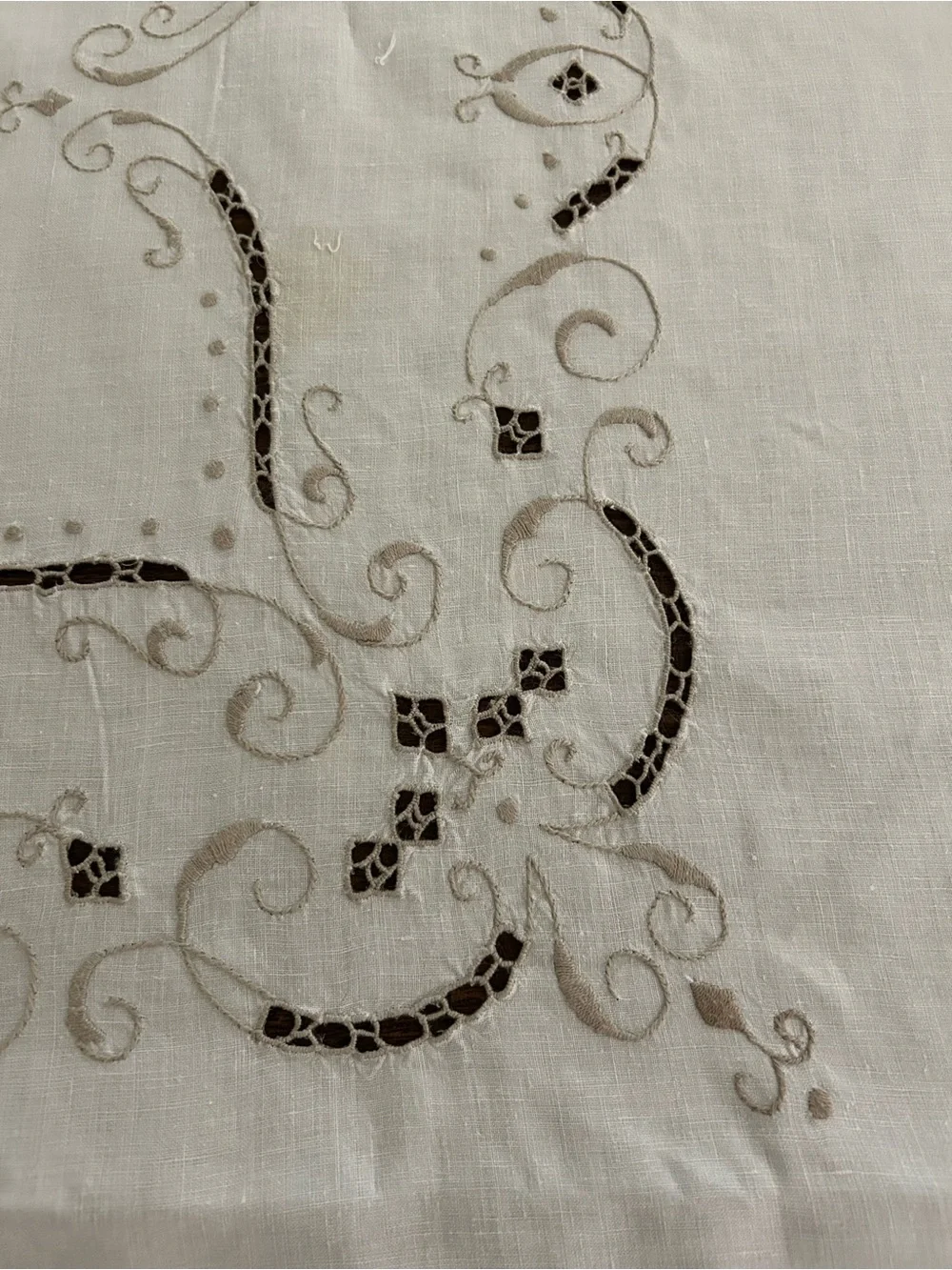 VTG Handmade Tablecloth 68